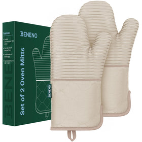 Beneno silicone textured grip moves with your hands for steady handling