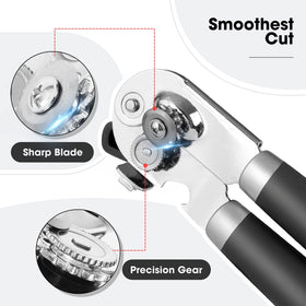 Ergonomic soft-grip handle for comfortable use and reduced hand fatigue