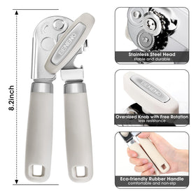 Beneno soft-grip handle and tall turning knob for easy operation