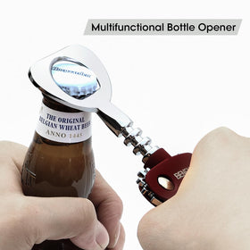 Beneno built-in bottle opener ready for quick caps at parties