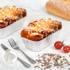 Benestanti pans ideal for banana bread, meatloaf, and small cakes.