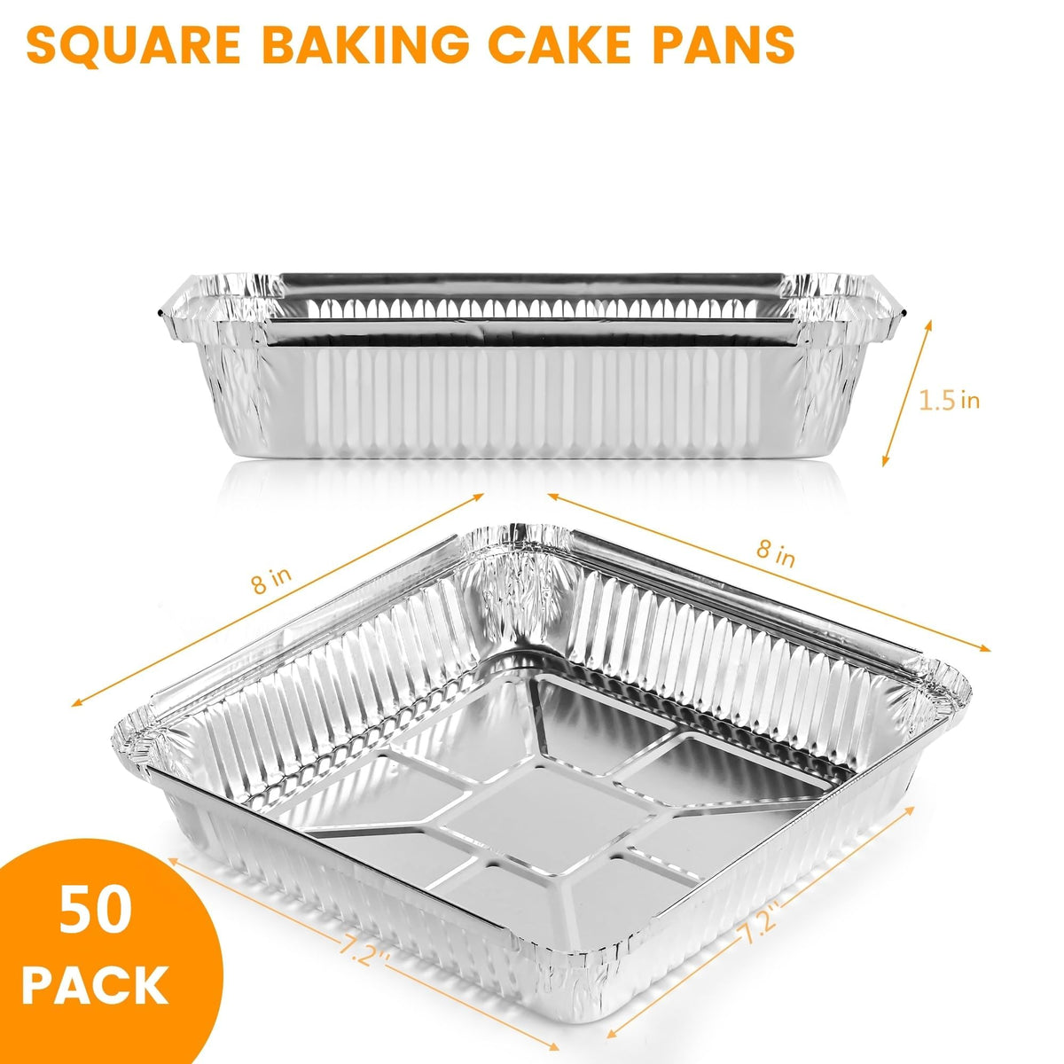 Benestanti disposable foil pans with 1.75 inch depth for sturdy roasting