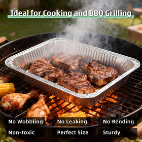 Benestanti disposable pan with lid simplifies cleanup after gatherings