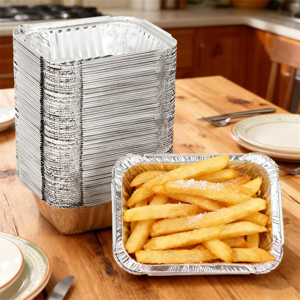 Benestanti freezer-safe pans preserve leftovers and flavors.