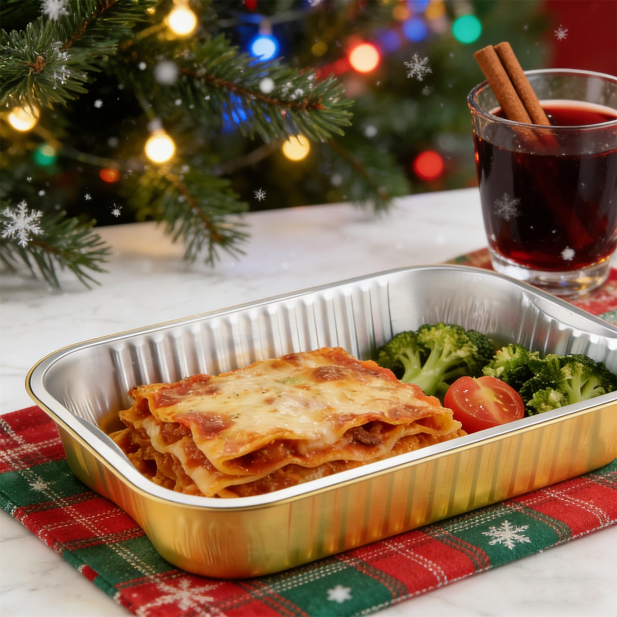Benestanti gold pan with 3500 ml capacity ideal for batch meals