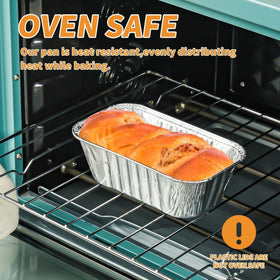 Benestanti compact bakeware pack suitable for holiday breads and gifts.