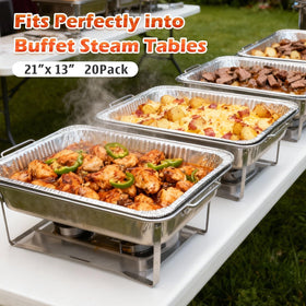 Benestanti large catering pan ideal for weddings, buffets, and events.