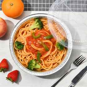 Benestanti lightweight, stackable pans ideal for picnics, catering, and gatherings.