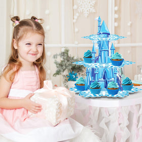 BenLouis winter baby shower decor stand creates glam moments