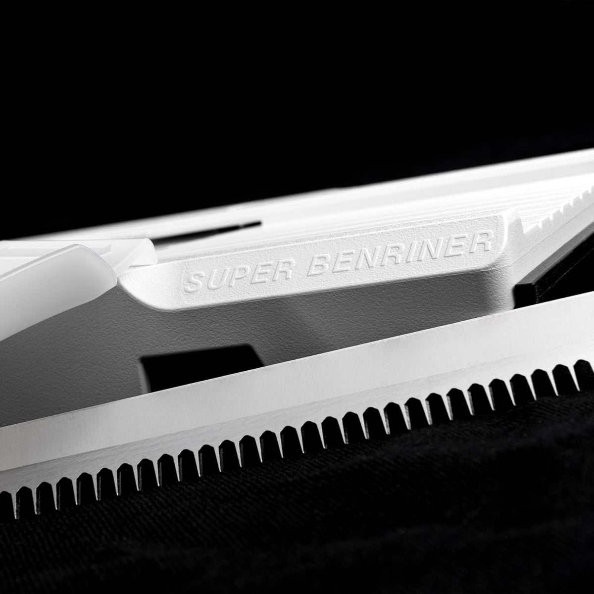Benriner mandoline blade attachments provide coarse, medium, and fine options.