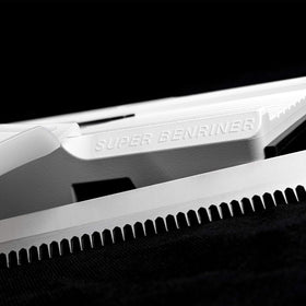 Benriner mandoline blade attachments provide coarse, medium, and fine options.