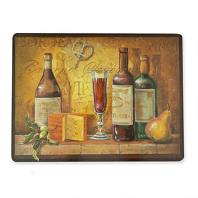 Benson Mills cork-backed placemats provide sturdy support and elegant décor.