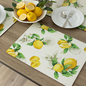 Benson Mills cork placemats demonstrate heat resistance up to 212°F in use.