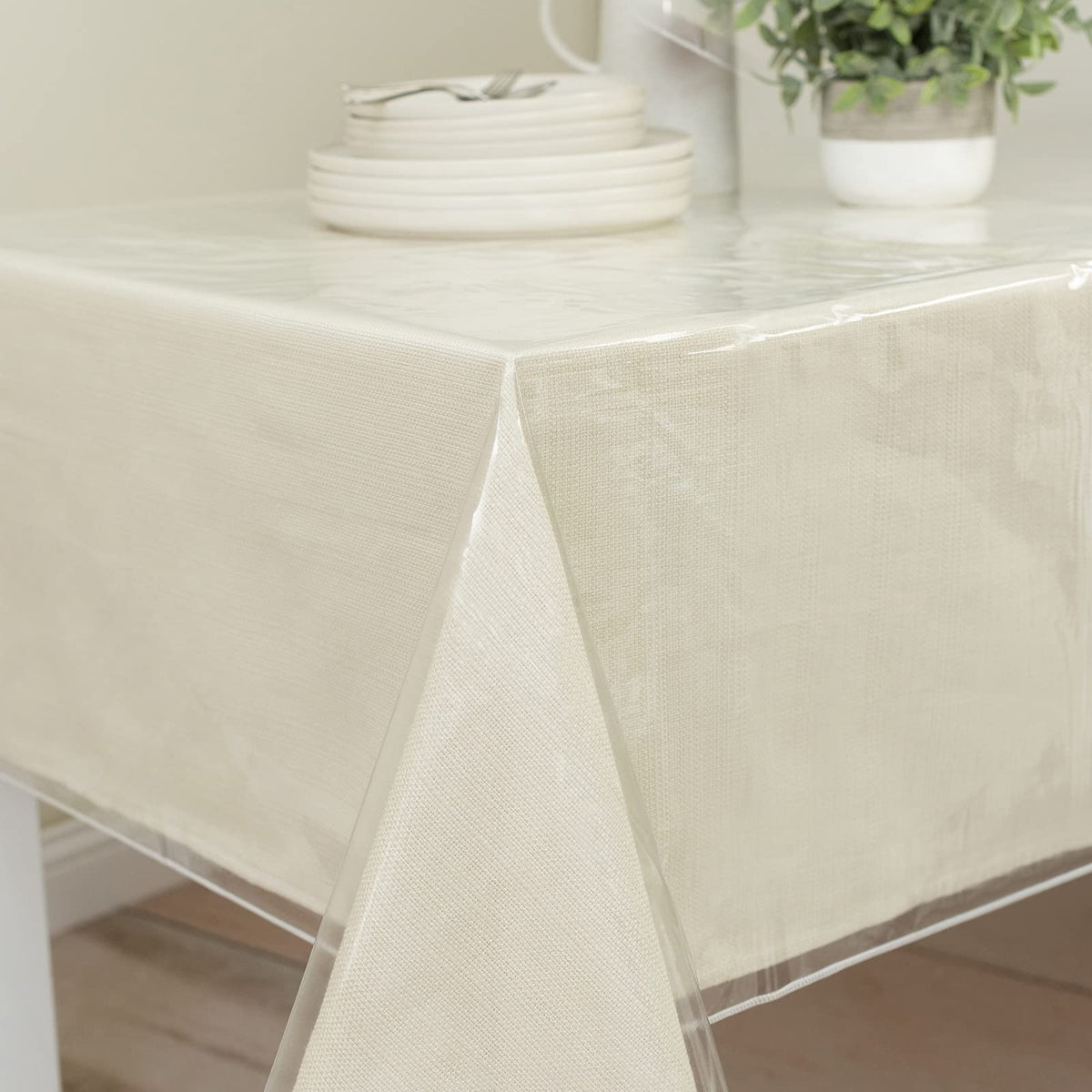 Benson Mills clear cover ideal for outdoor meals and picnics