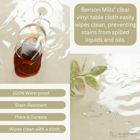 Benson Mills wrinkle removal tip heat gently to smooth folds