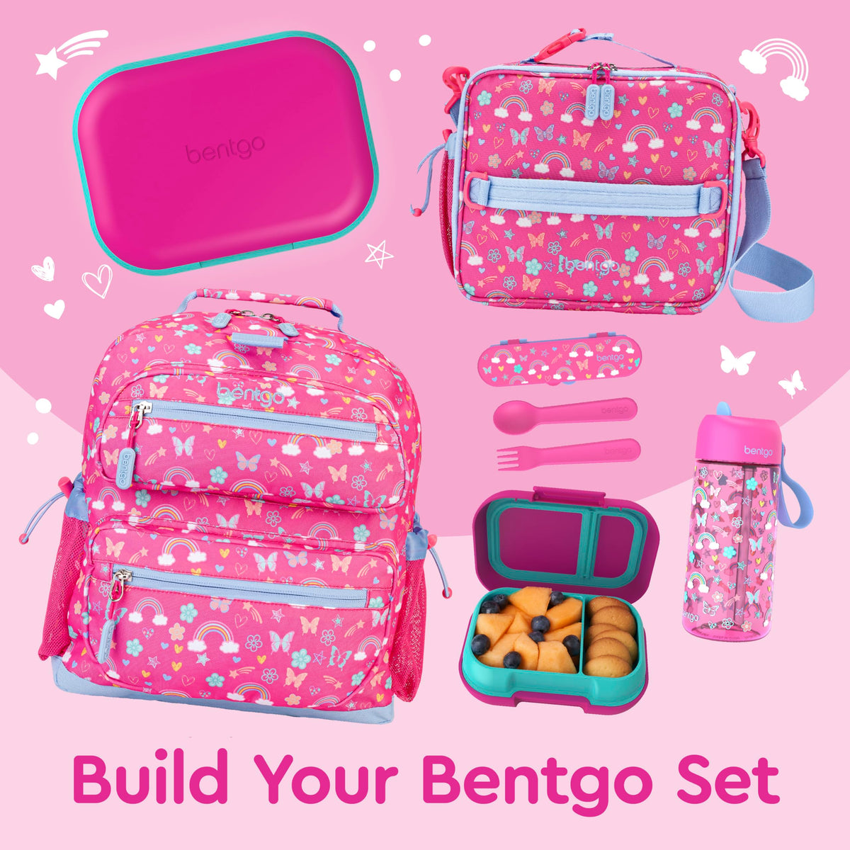 Bentgo Chill design suited for ages 3 to 7 during lunchtime.