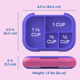 Bentgo Chill Kids suitable for ages 3 to 7, easy to carry