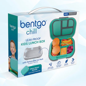 Bentgo Chill Kids built-in ice pack reduces need for extra packs.