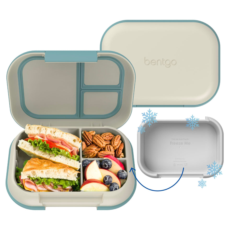 Bentgo Chill Max lunch box under-ice-pack keeps meals cool for busy days.