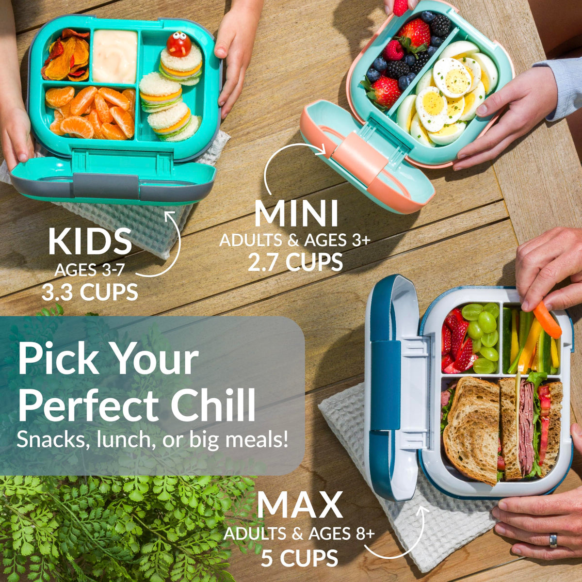 Bentgo Chill Max two-tone design adds style to practical lunch packing.