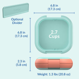 Bentgo Chill Mini inner tray is microwave-safe for quick reheats