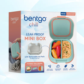 Bentgo Chill Mini Seaside Papaya color complements busy routines