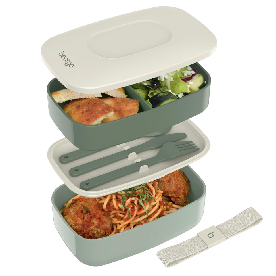 Bentgo Classic 3-compartment lunchbox for organized meals on the go.