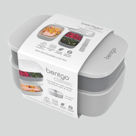Bentgo Classic dishwasher-safe containers simplify cleanup after meals.