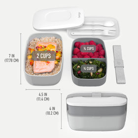 Bentgo Classic microwave-safe containers enable quick reheats.