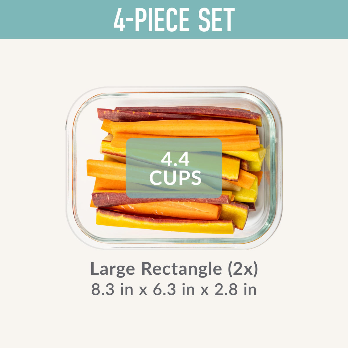 Bentgo soft aqua color adds a bright touch to kitchen storage.
