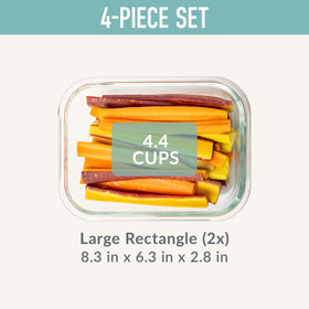 Bentgo soft aqua color adds a bright touch to kitchen storage.
