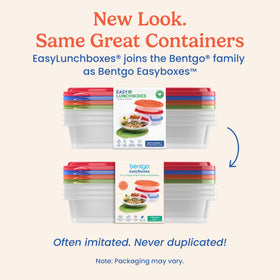 Bentgo Easyboxes BPA-free material supports durable, reusable lunch storage.