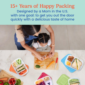 Bentgo Easyboxes are dishwasher safe for easy cleanup after meals.