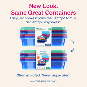 Bentgo Easyboxes dishwasher-safe construction for easy cleanup after meals.