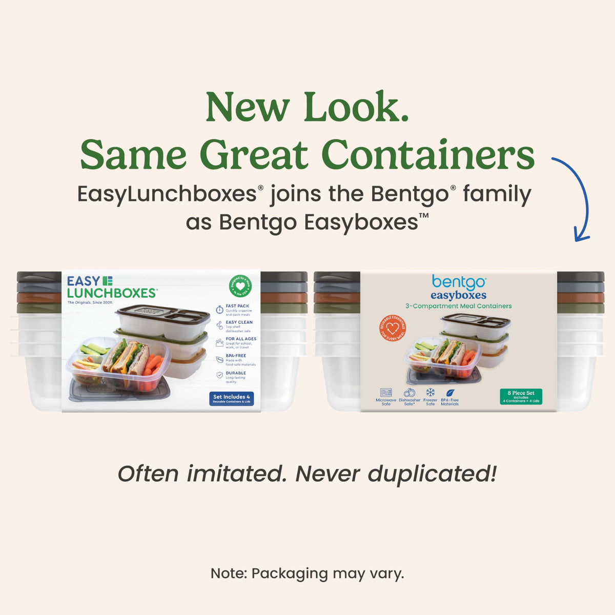 Bentgo Easyboxes earth tones lid and container pair for versatile use