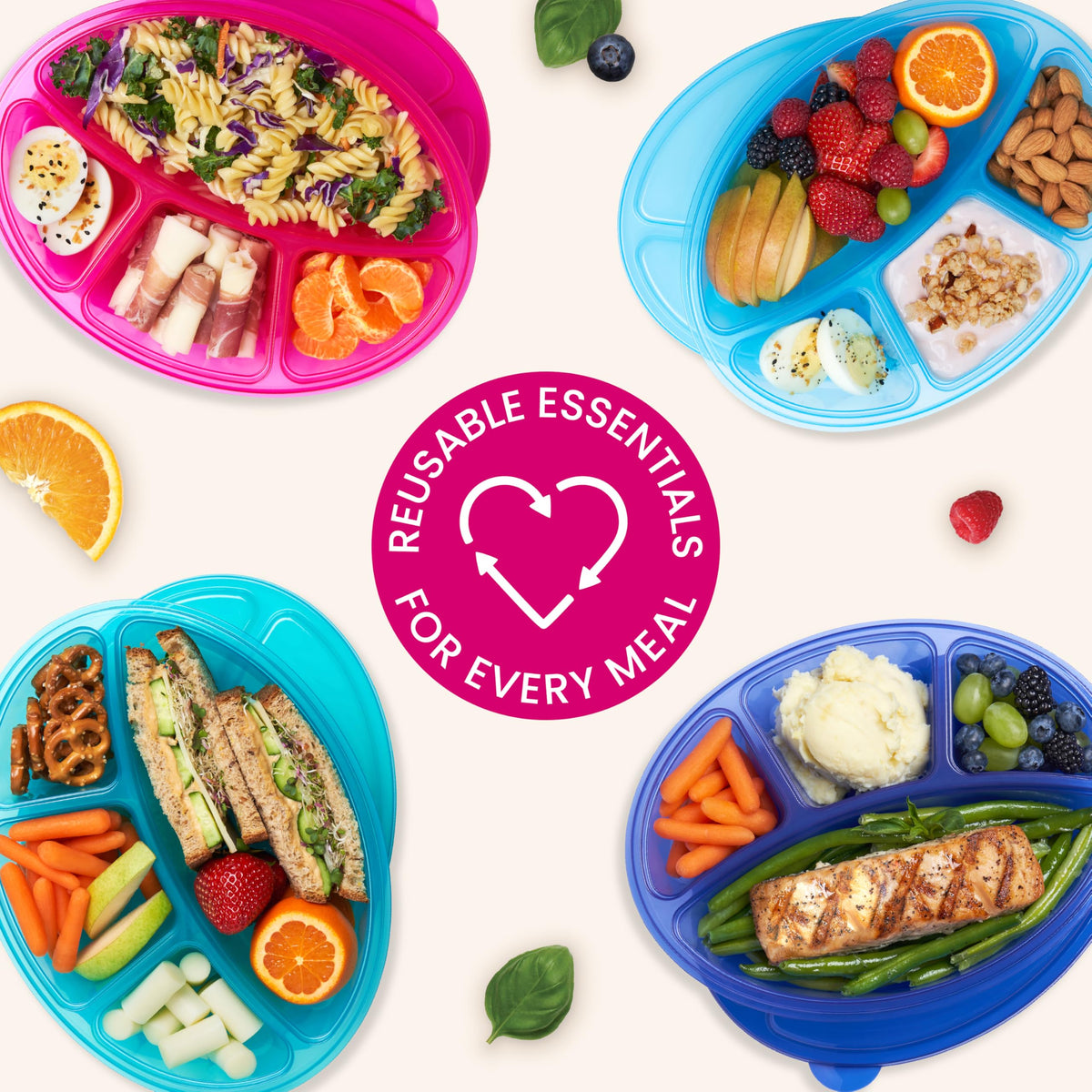 Bentgo Easyboxes freezer-safe design for meal prep and batch storage.