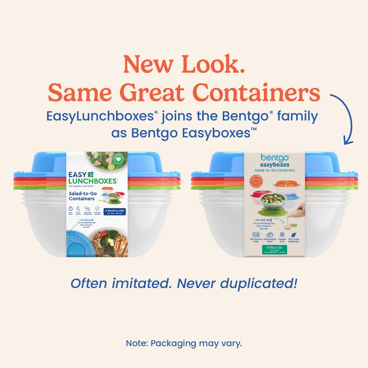 Leak-proof dressing cup embedded in Bentgo Easyboxes lid
