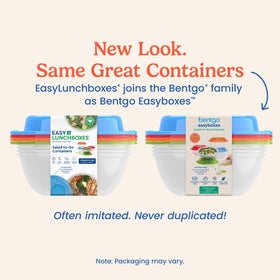 Leak-proof dressing cup embedded in Bentgo Easyboxes lid