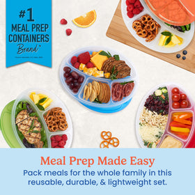 Bentgo Easyboxes lid sealing in freshness for school meals and travel.