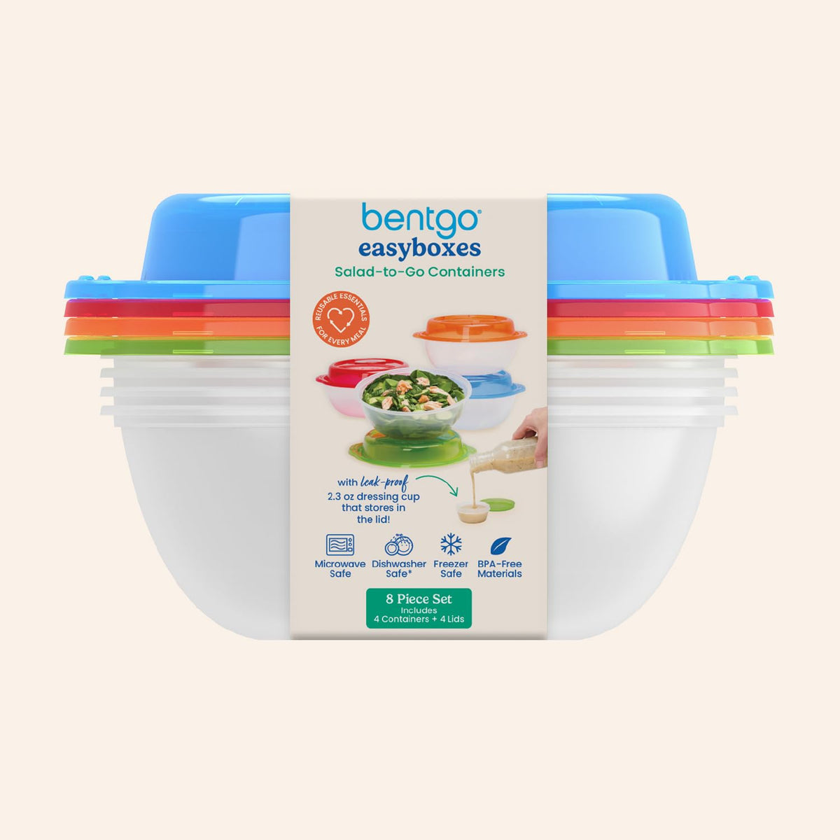 Meal-prep on the go with Bentgo Easyboxes designed for portions