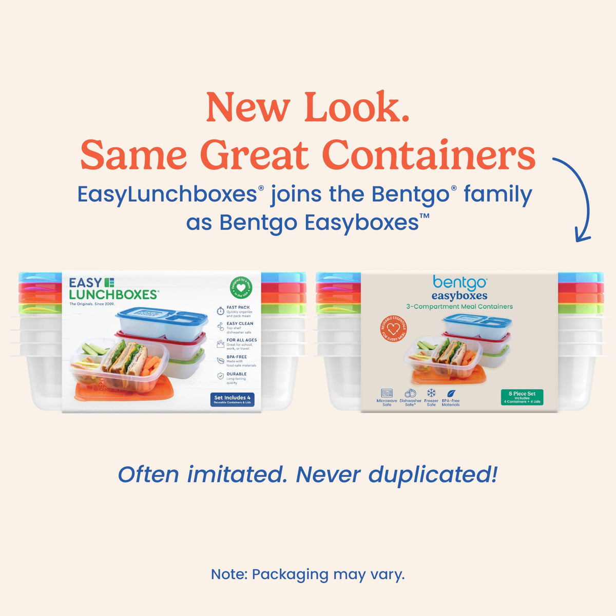 Bentgo Easyboxes are microwave safe for quick reheating on the go.