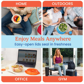 Nestable Bentgo Easyboxes bowls saving pantry space