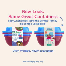 Bentgo Easyboxes nestable design saves pantry space when stored