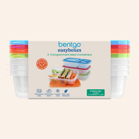 Bentgo Easyboxes set of four enables versatile family meals.