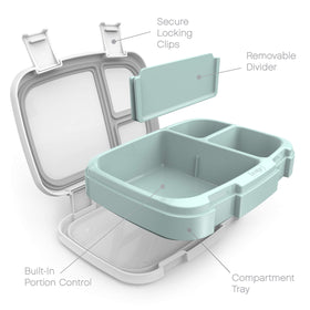 Bentgo Fresh dishwasher-safe container makes cleanup quick and easy.