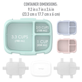 Bentgo Fresh microwave-safe lunch box heats evenly for reheating.