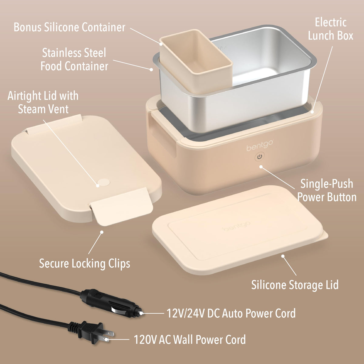 Bentgo Heat dishwasher-safe container simplifies post-meal cleanup.