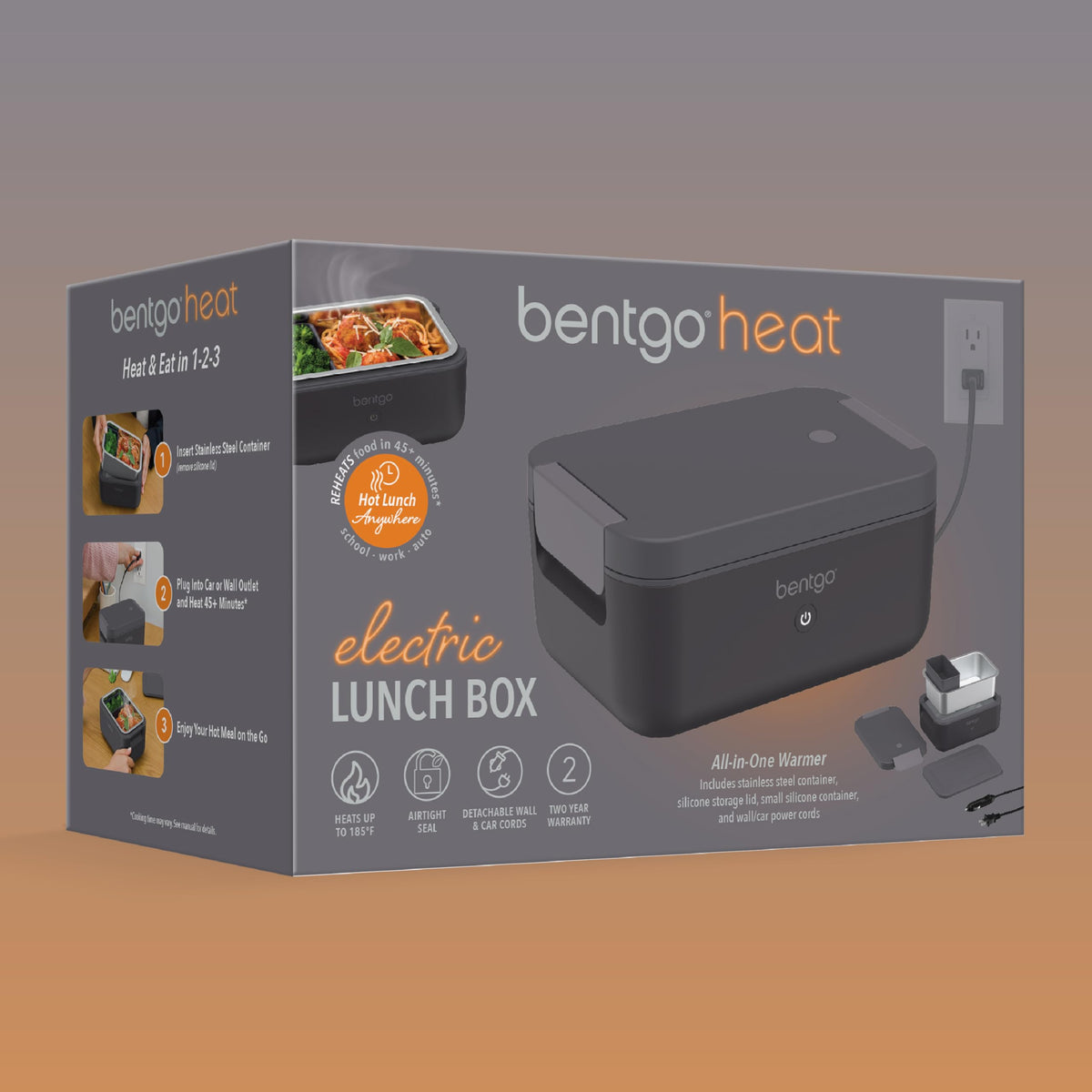 Bentgo Heat included accessories and warranty for worry-free heating