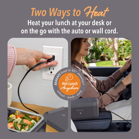 Bentgo Heat wall plug in use for office or travel heat