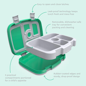 BPA-free and PFAS-free materials ensure safe food storage.